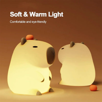 Silicone Capybara Night Light - Vista Echo