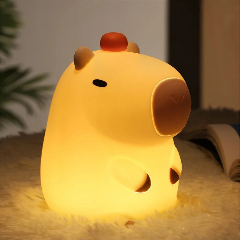 Silicone Capybara Night Light - Vista Echo