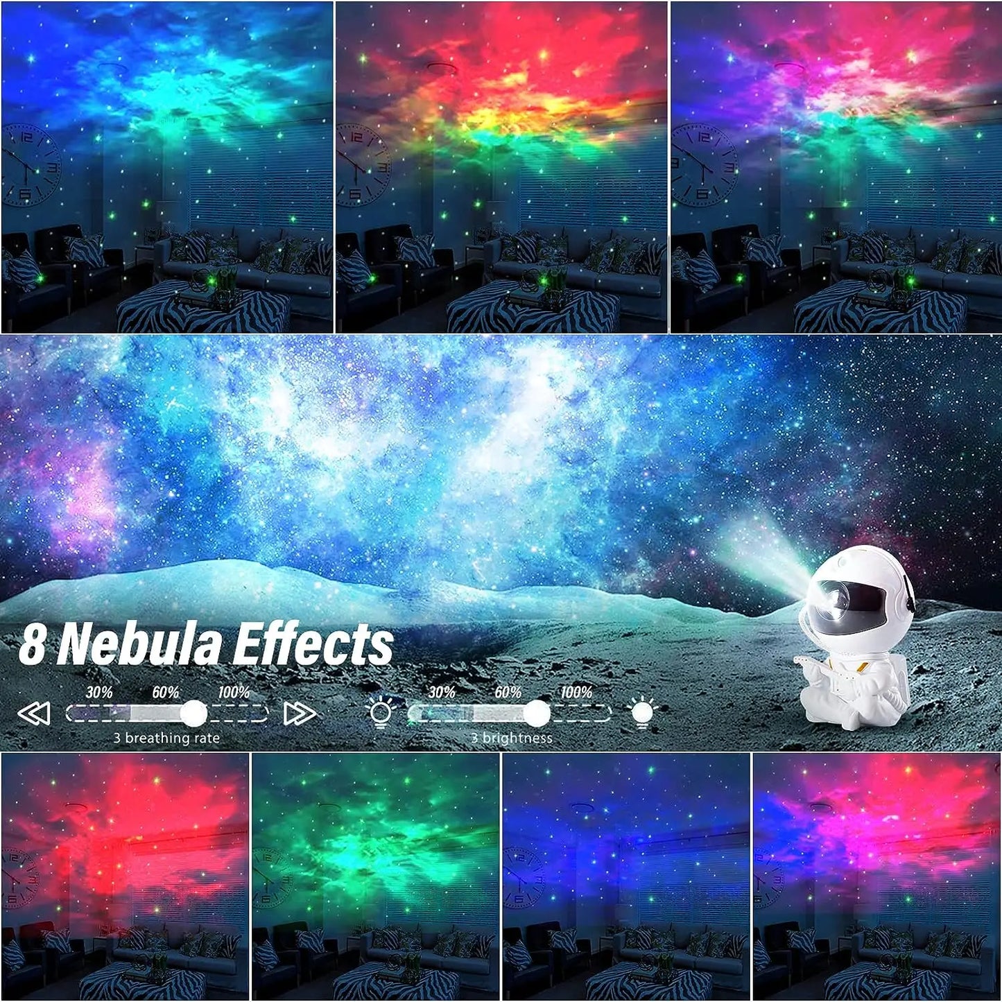 Celestial Dreams Astronaut Galaxy Projector - Vista Echo