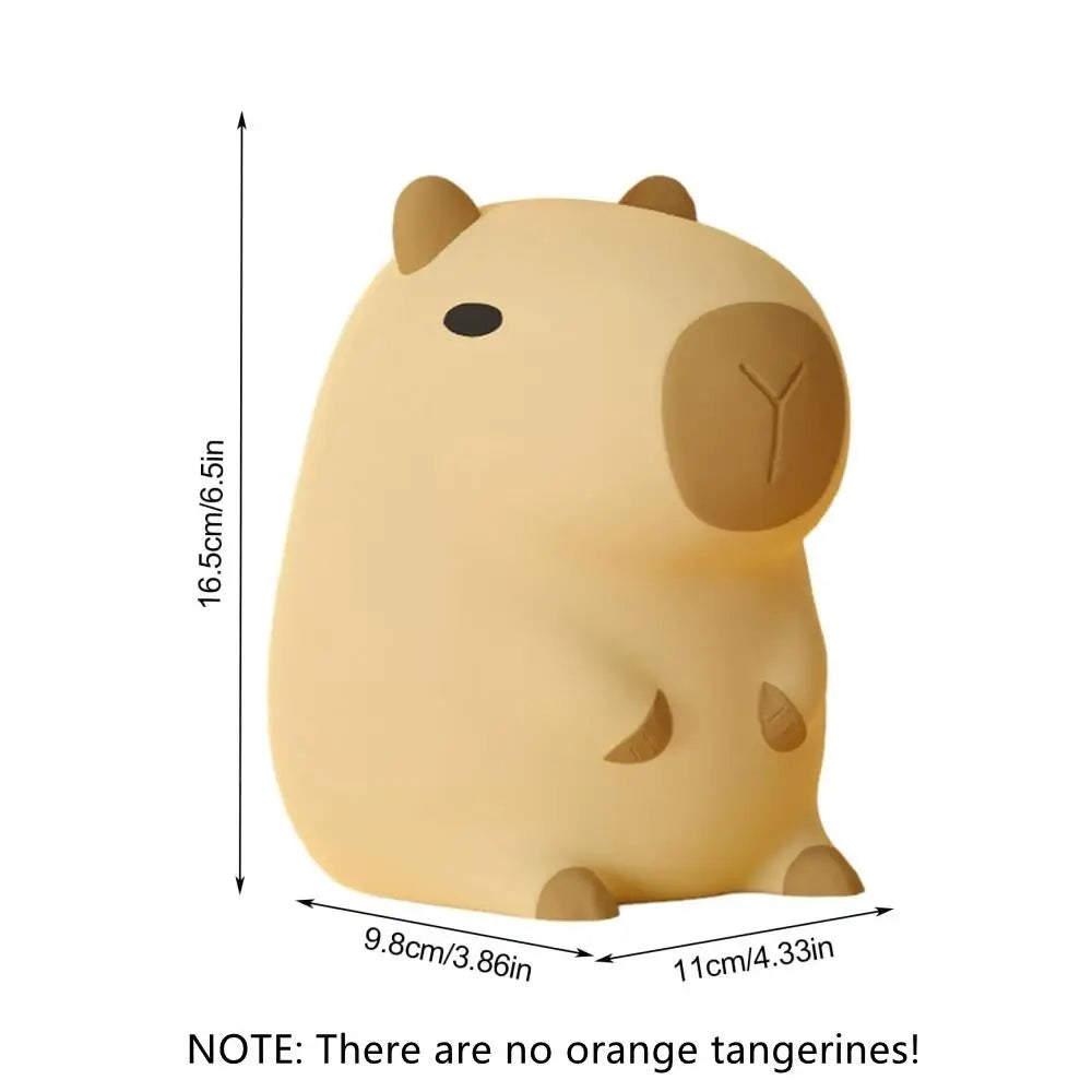 Silicone Capybara Night Light - Vista Echo